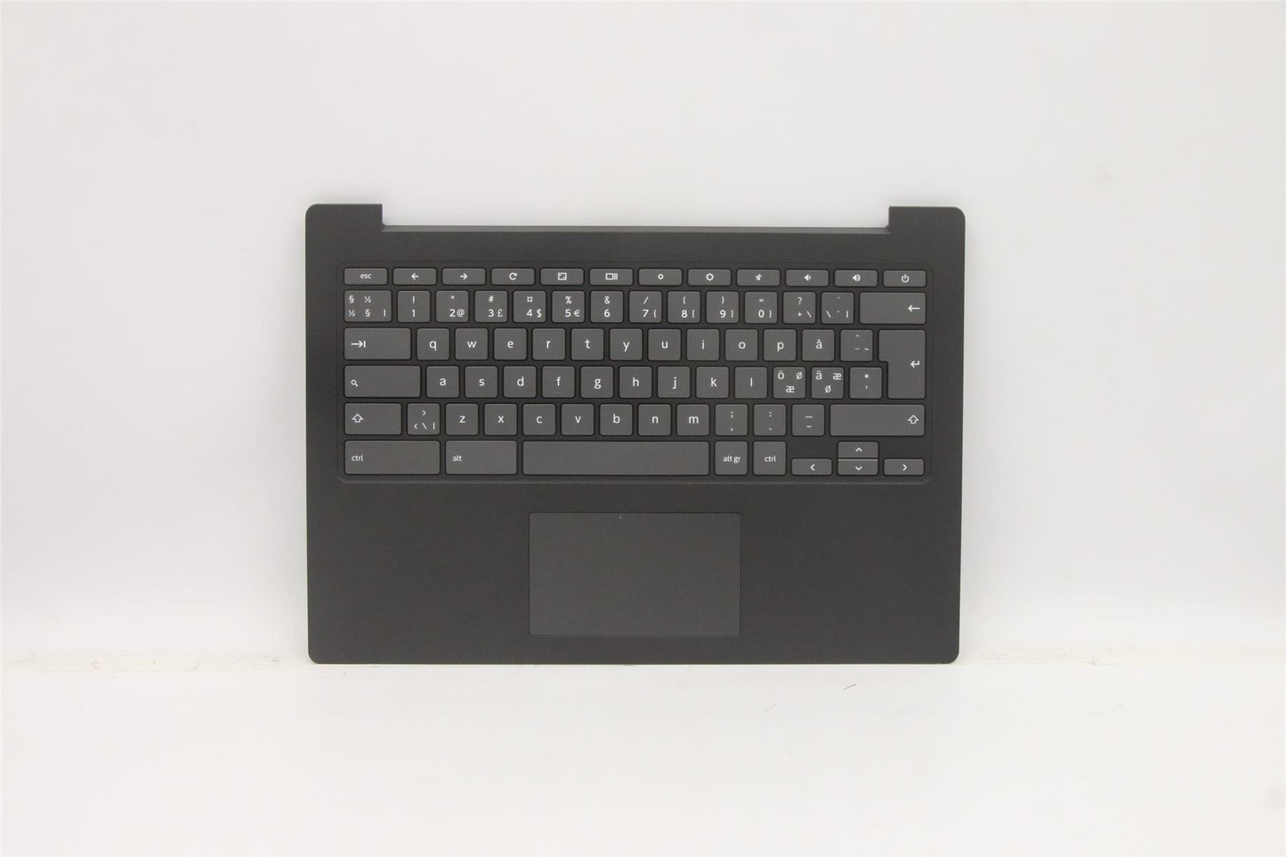 Lenovo Chromebook S330 Keyboard Palmrest Top Cover Nordic Grey 5CB1B70053