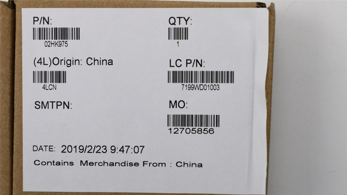 Lenovo ThinkPad T490 P43s Cable Lcd Screen Display LED WQHD 02HK975