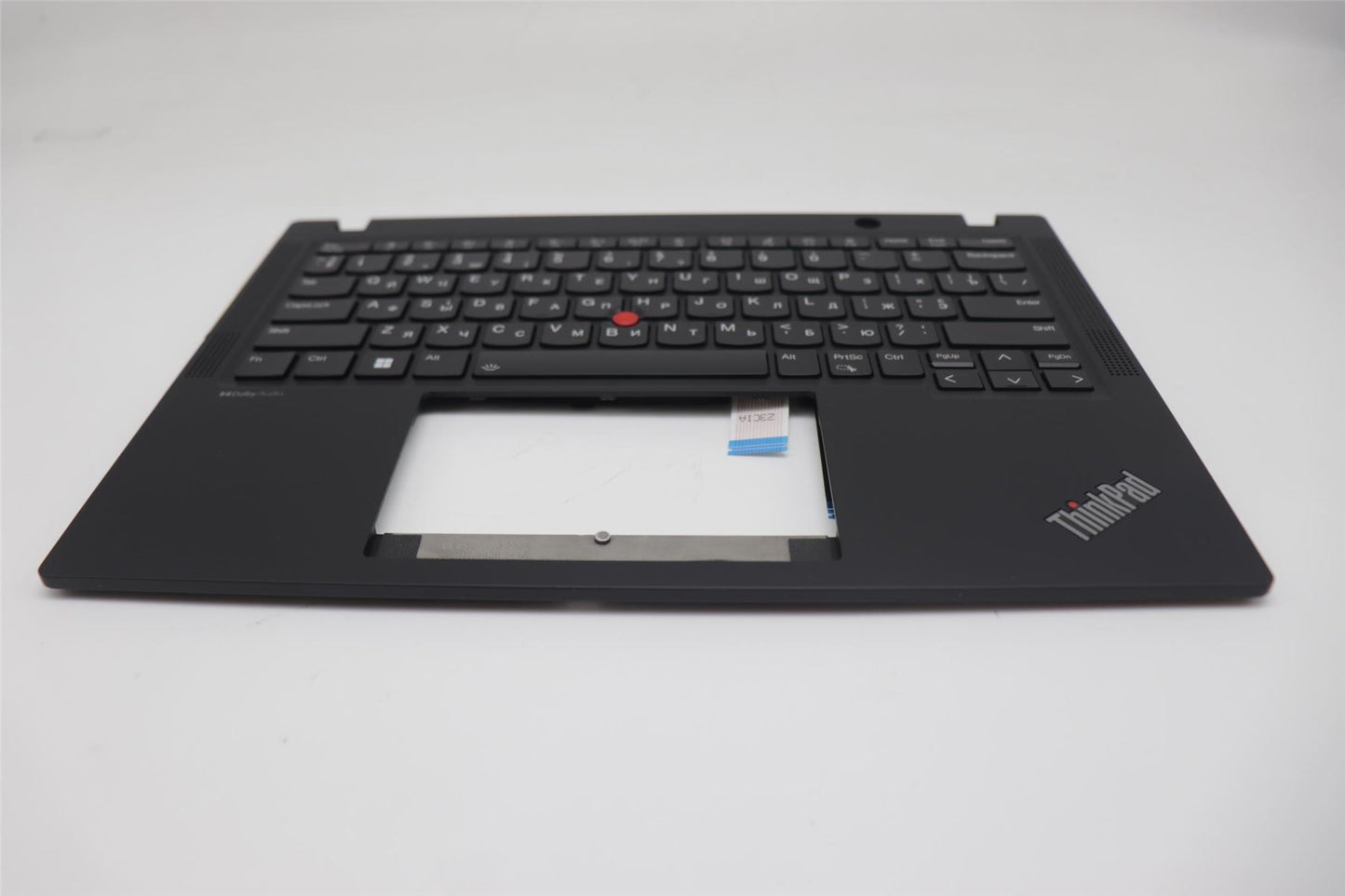 Lenovo ThinkPad X13 Gen 4 Keyboard Palmrest Top Cover Ukrainian Black 5M11H94466
