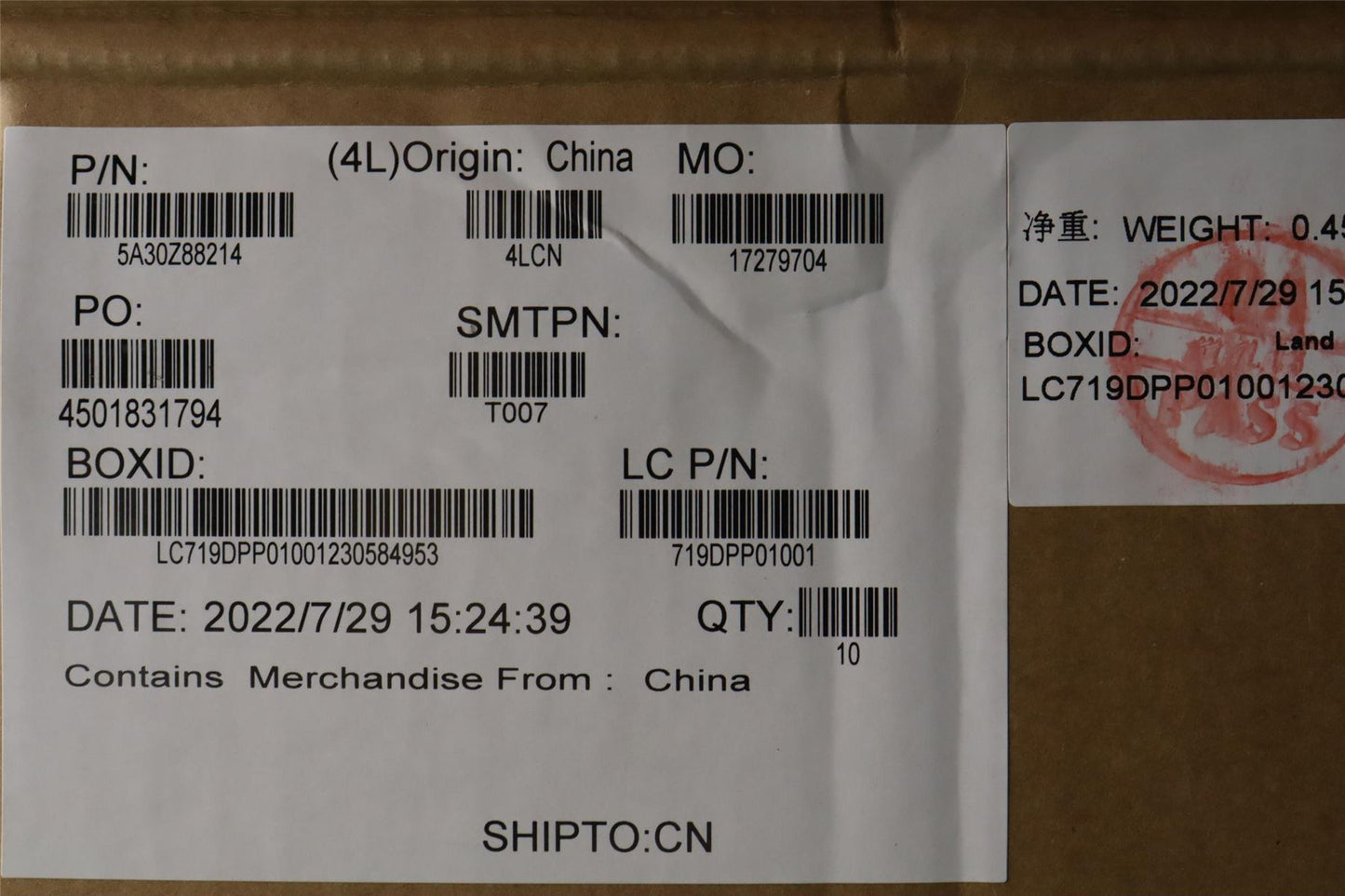 Lenovo ThinkPad P16 2 P16 1 Wi-Fi Wifi Wireless Antenna 5A30Z88214