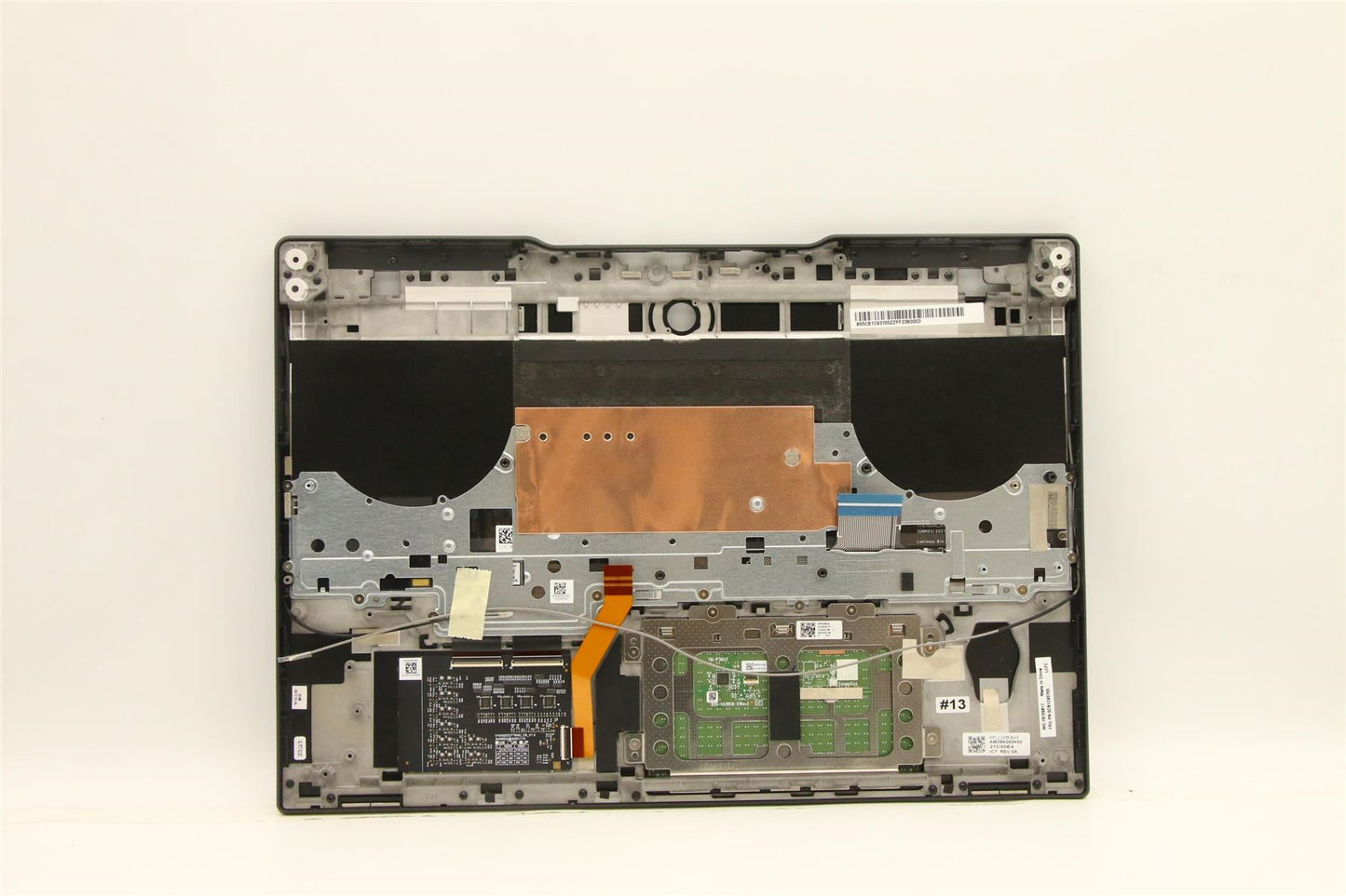 Lenovo S7 15ACH6 Palmrest Cover Touchpad Keyboard Bulgarian Black 5CB1C93705