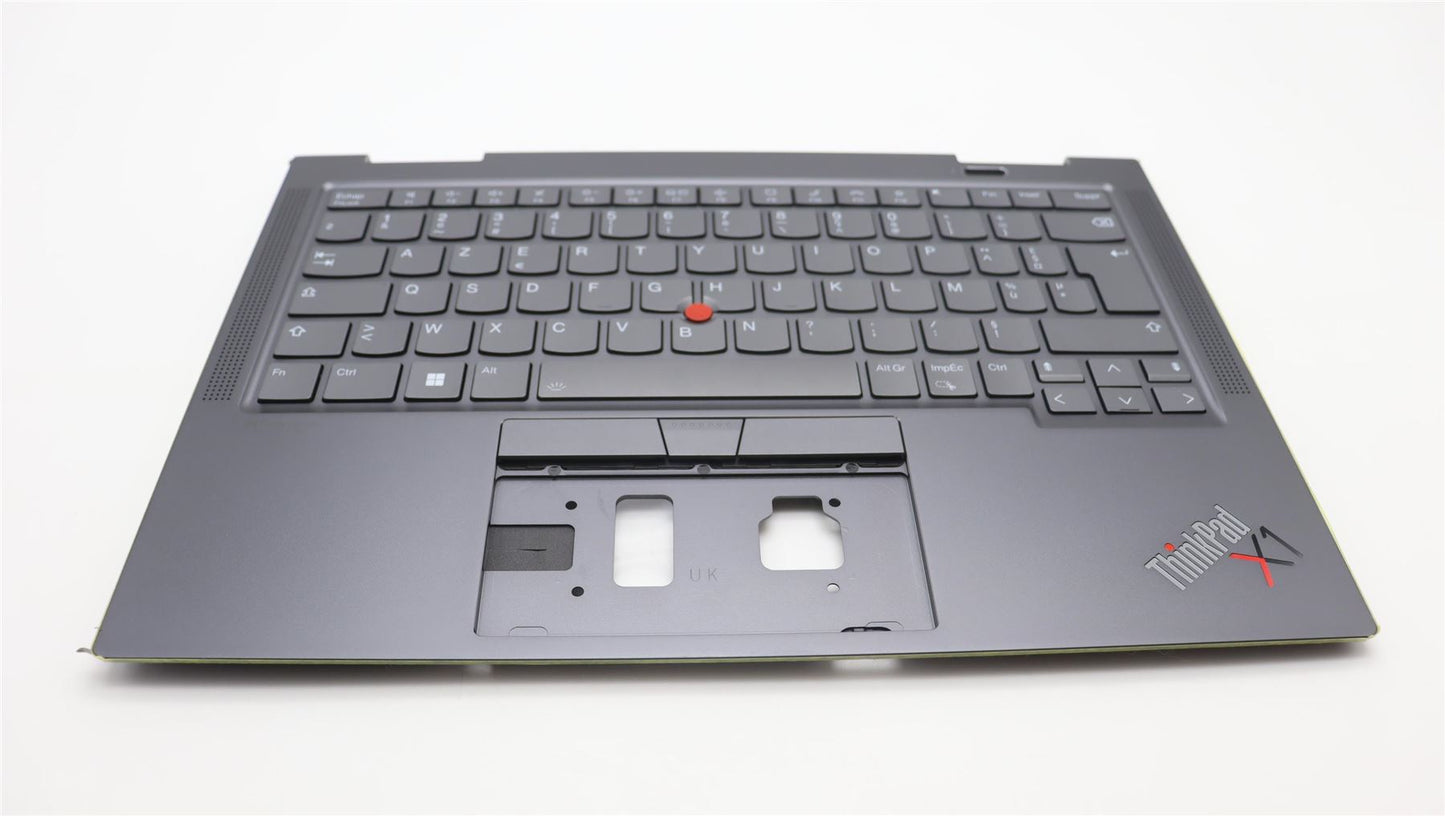 Lenovo Yoga X1 7th Keyboard Palmrest Top Cover French Grey 5M11H45734