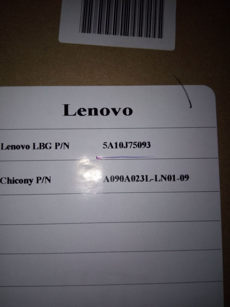 Lenovo Chicony CPA-A090 20V4.5A AD BIS AC Charger Adapter 5A10J75093