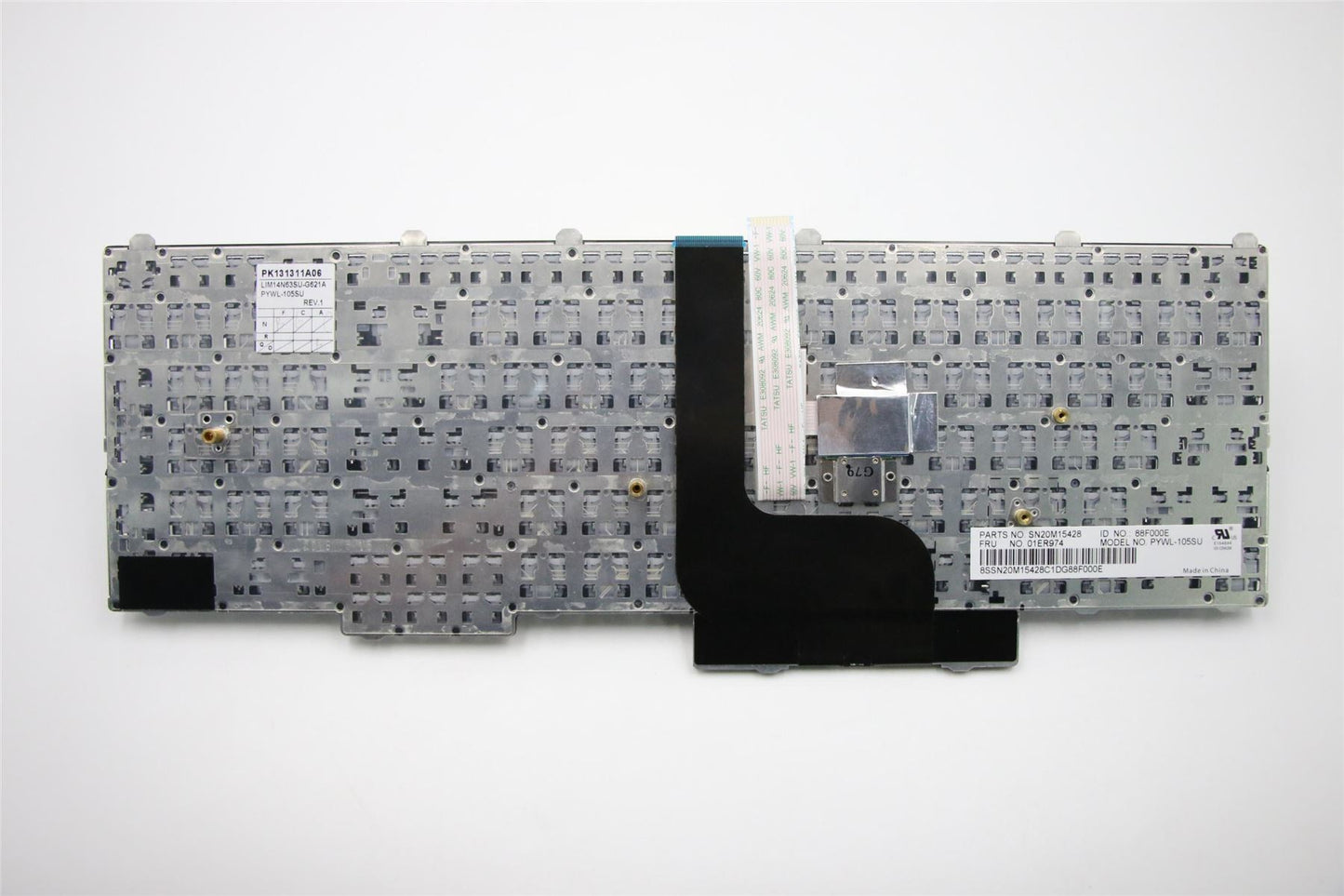 Lenovo ThinkPad P51 P71 Keyboard Russain Black 01ER974