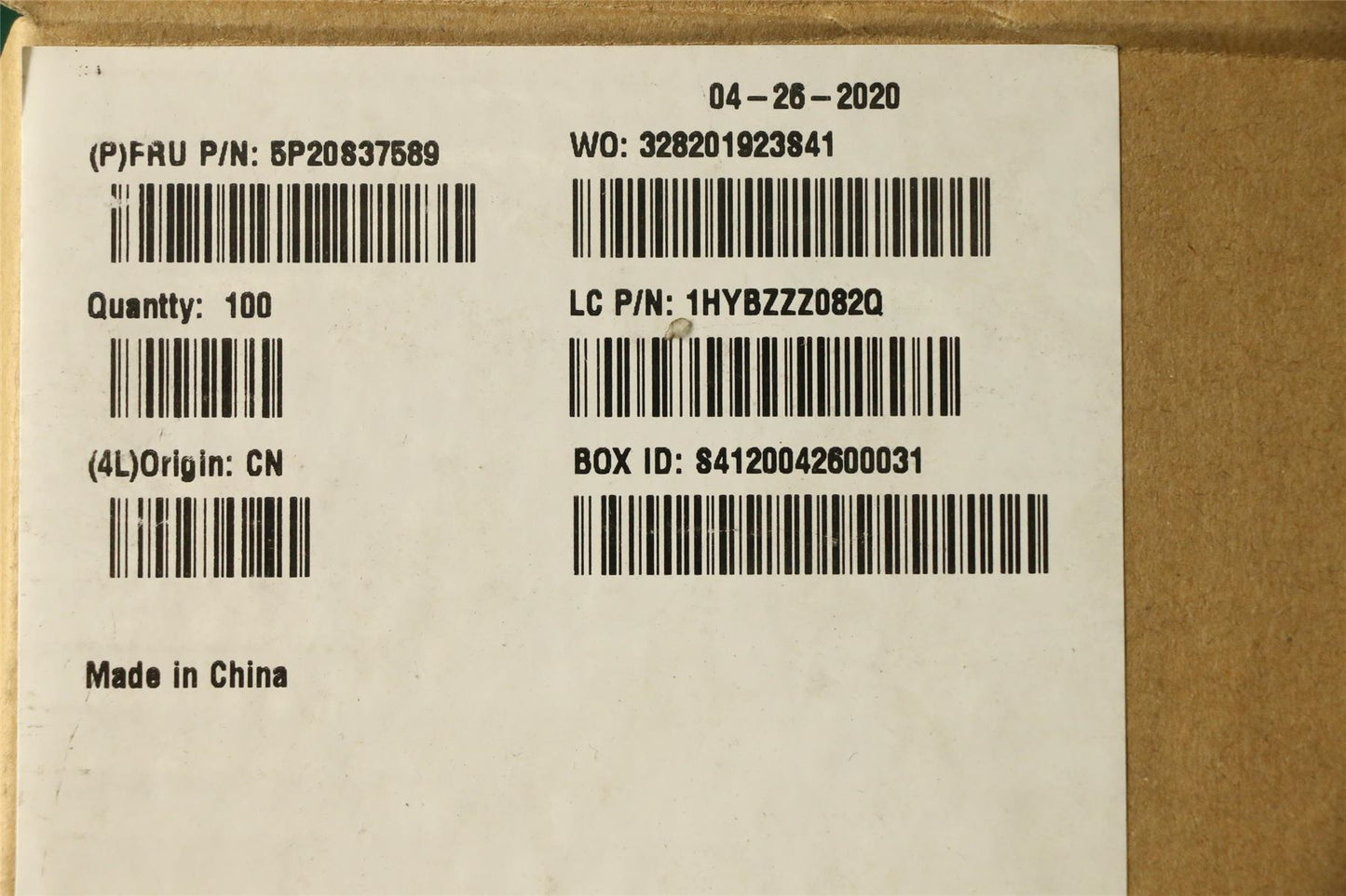 Lenovo 5P20S37589 Thermalpad Q 82A1