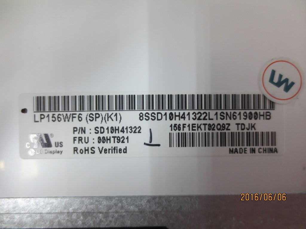 Lenovo ThinkPad S5 2nd E560p L580 L570 L590 T14s Lcd Screen Display IPS 00HT921