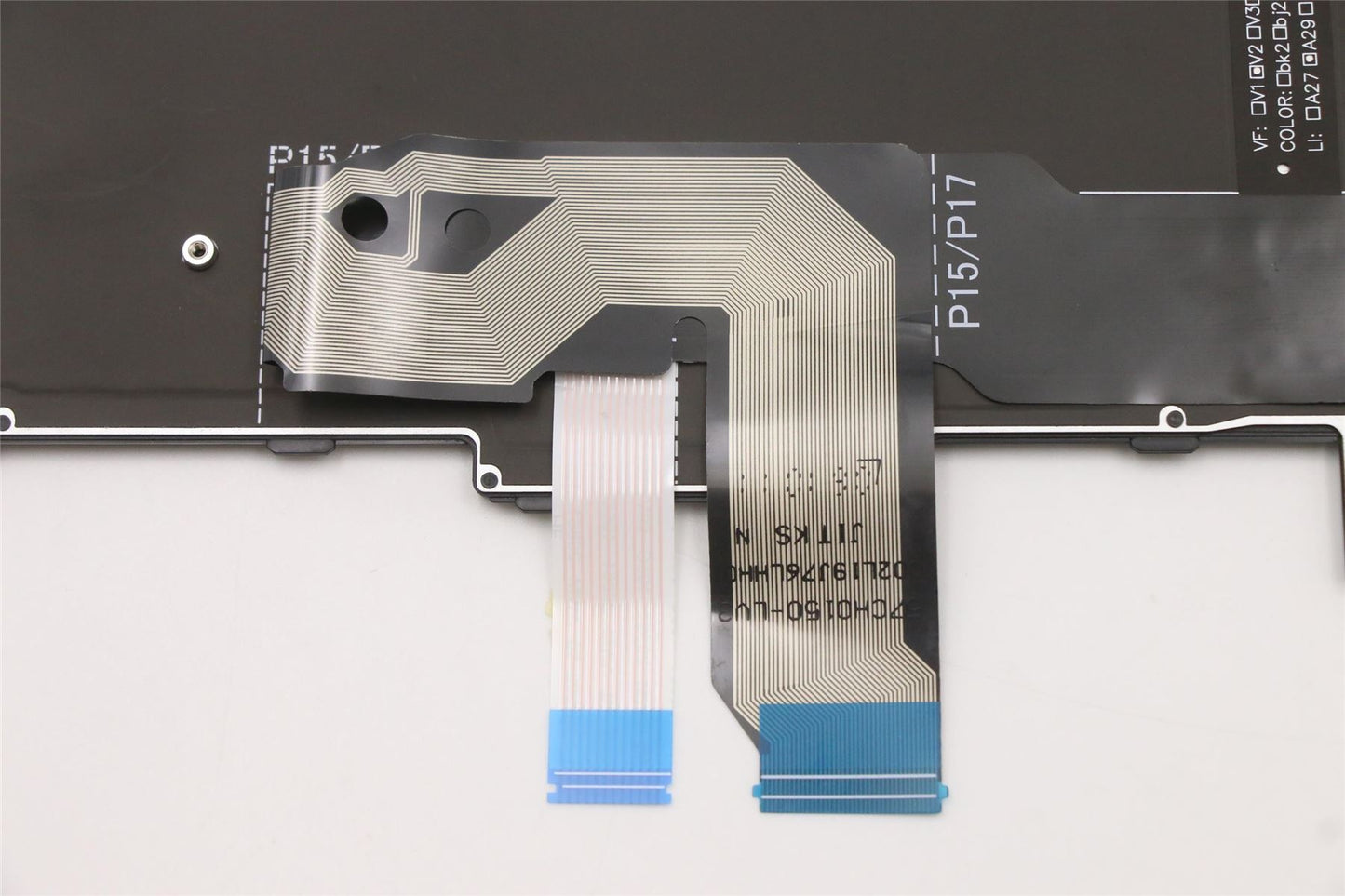 Lenovo ThinkPad T15g Gen 2 P15 Gen 2 s Keyboard Turkish Black Backlit 5N21B44388