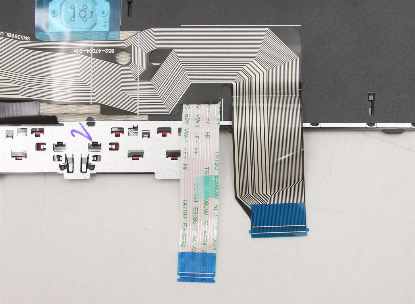 Lenovo ThinkPad L15 2 L15 Keyboard Spanish Black 5N20W68190