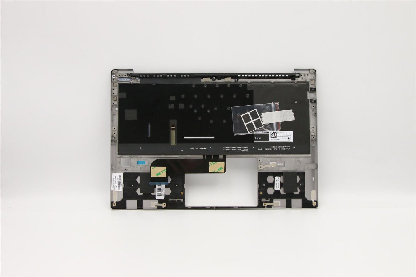 Lenovo IdeaPad 730S-13IWL Keyboard Palmrest Top Cover US Platinum 5CB0S72896