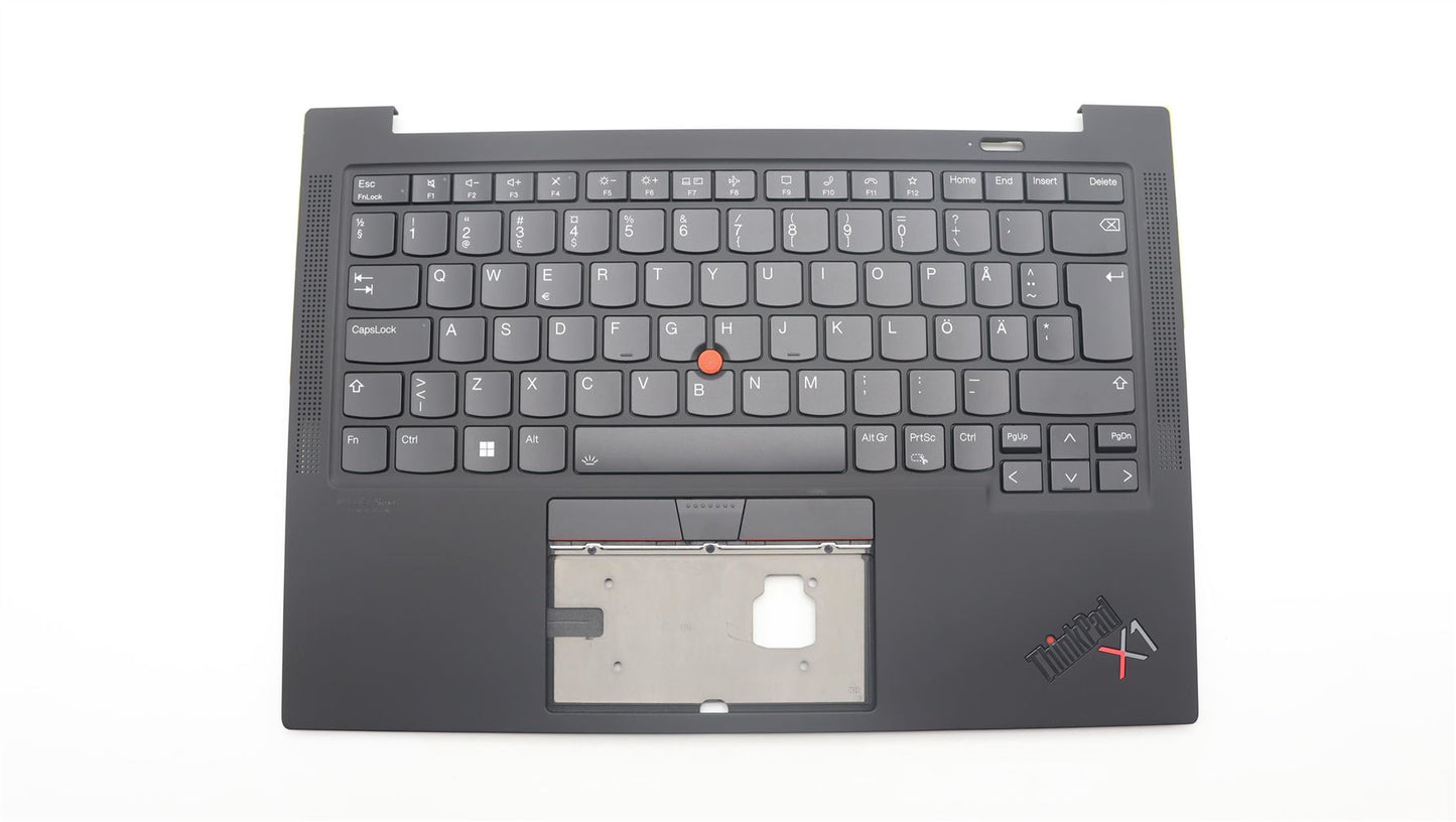 Lenovo Carbon X1 9th Keyboard Palmrest Top Cover German Black 5M11C53292