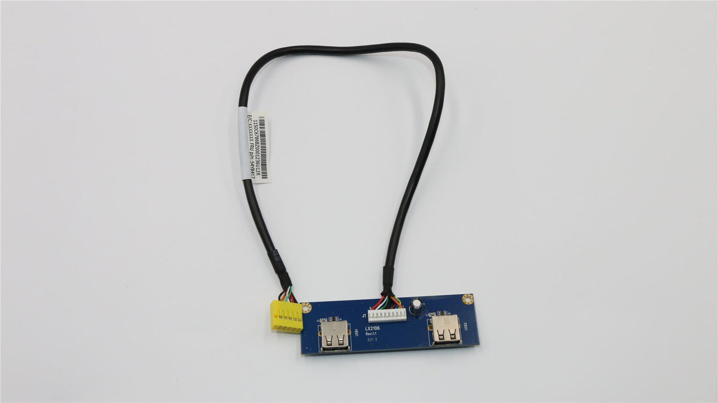 Lenovo USB 2.0 F_IO U2 380_PCBA 54Y8417