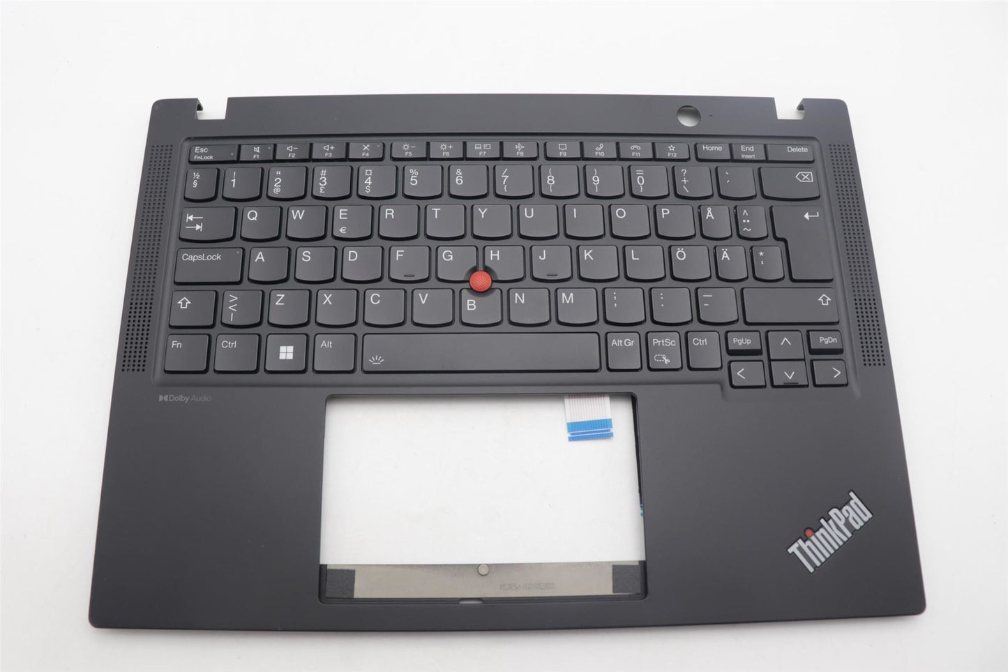 Lenovo ThinkPad X13 Gen 4 Keyboard Palmrest Top Cover Black Backlit 5M11H94444