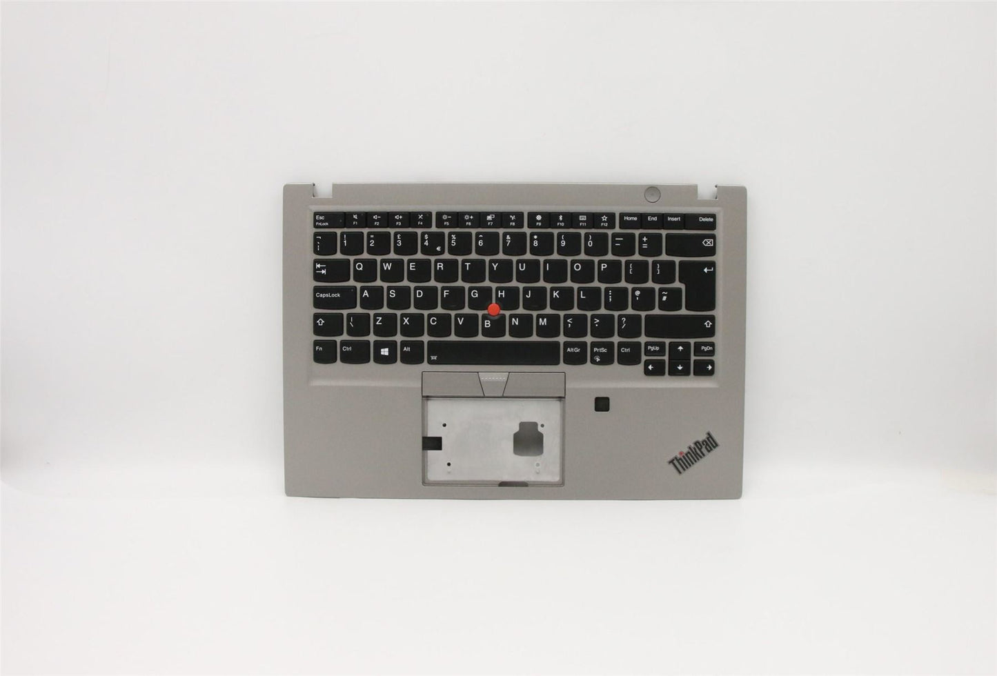 Lenovo ThinkPad T490s Keyboard Palmrest Top Cover UK Black Backlit 02HM379