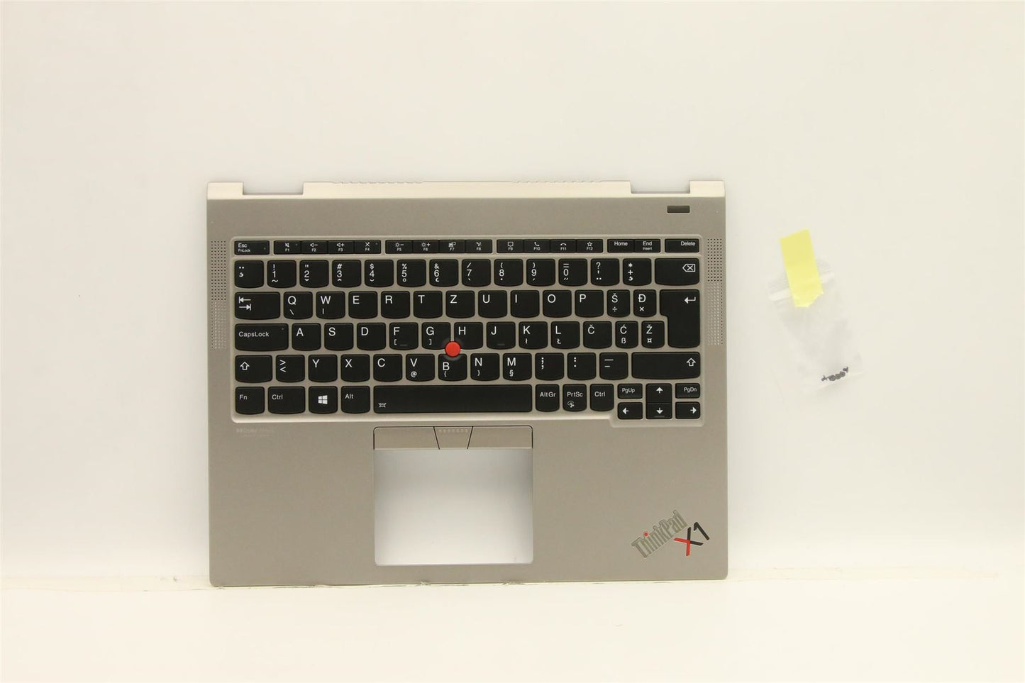 Lenovo ThinkPad X1 Keyboard Palmrest Top Cover Slovenian Titanium 5M11B59863