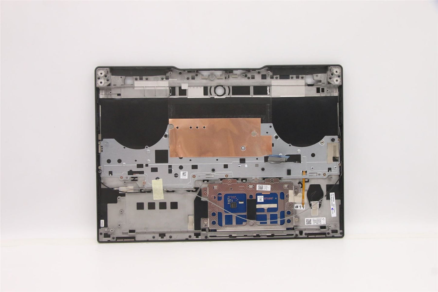 Lenovo S7 15ACH6 Palmrest Cover Touchpad Keyboard German Black 5CB1C93682