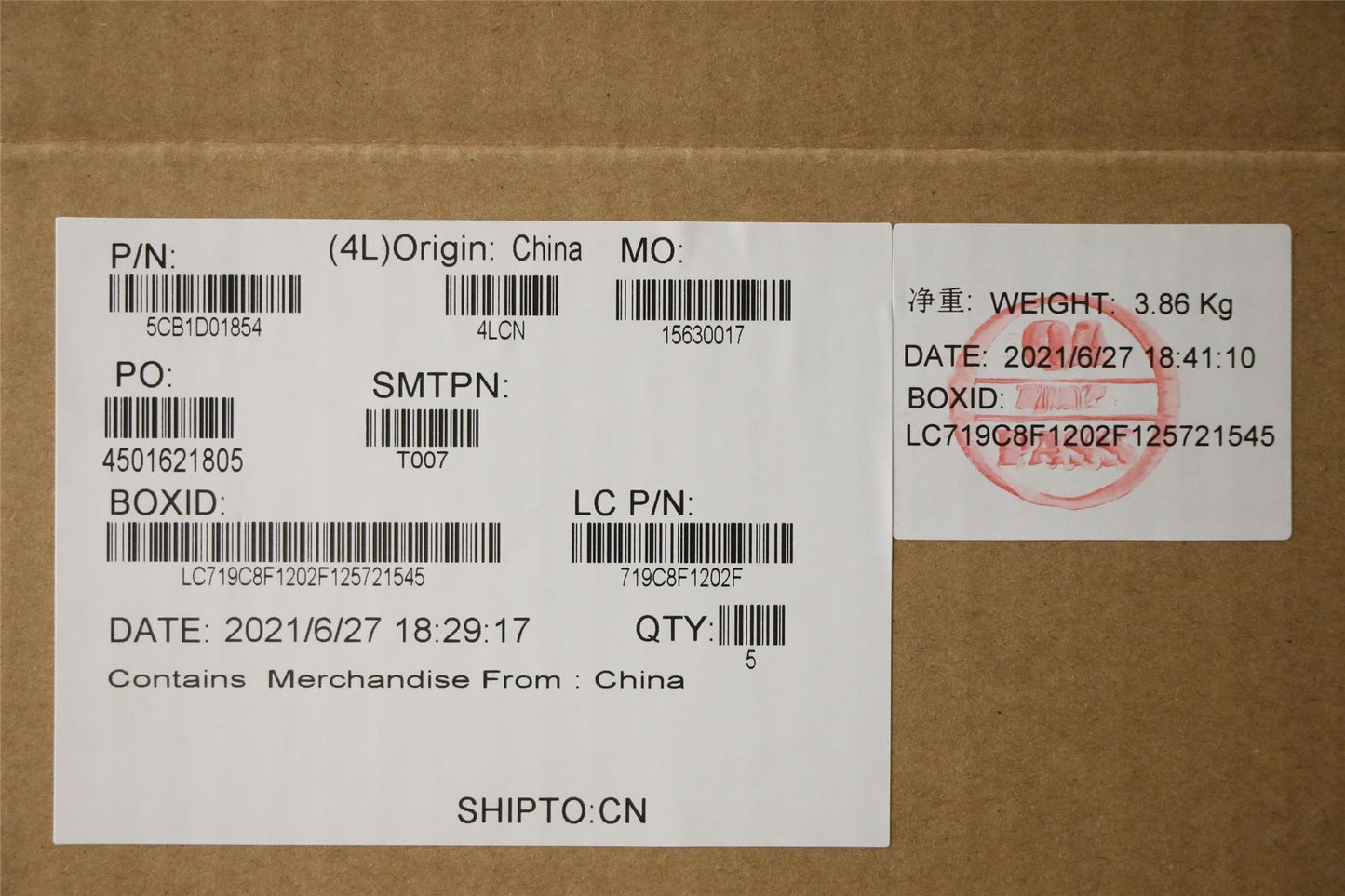 Lenovo V17 G2-ITL Keyboard Palmrest Top Cover German Grey 5CB1D01854