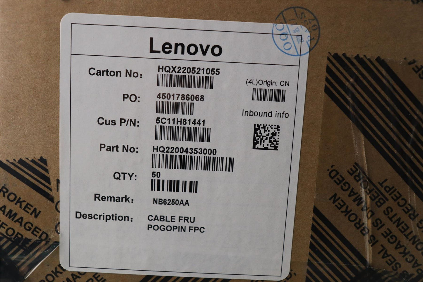Lenovo FRU POGOPIN FPC 5C11H81441