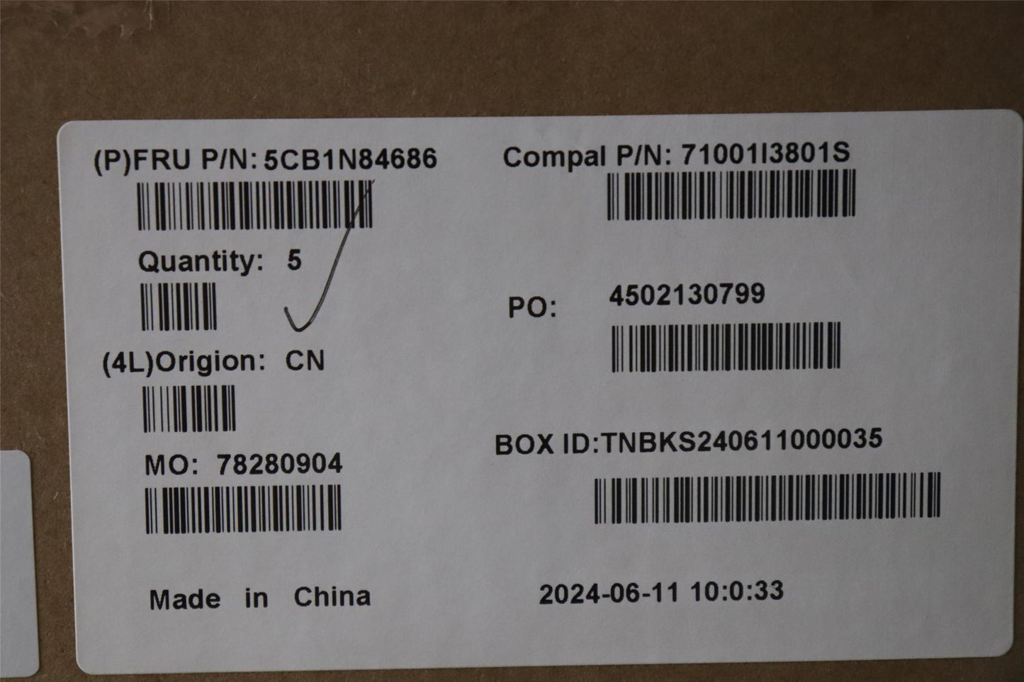 Lenovo Upper Case ASM UKE C 83DH LGRGB 5CB1N84686