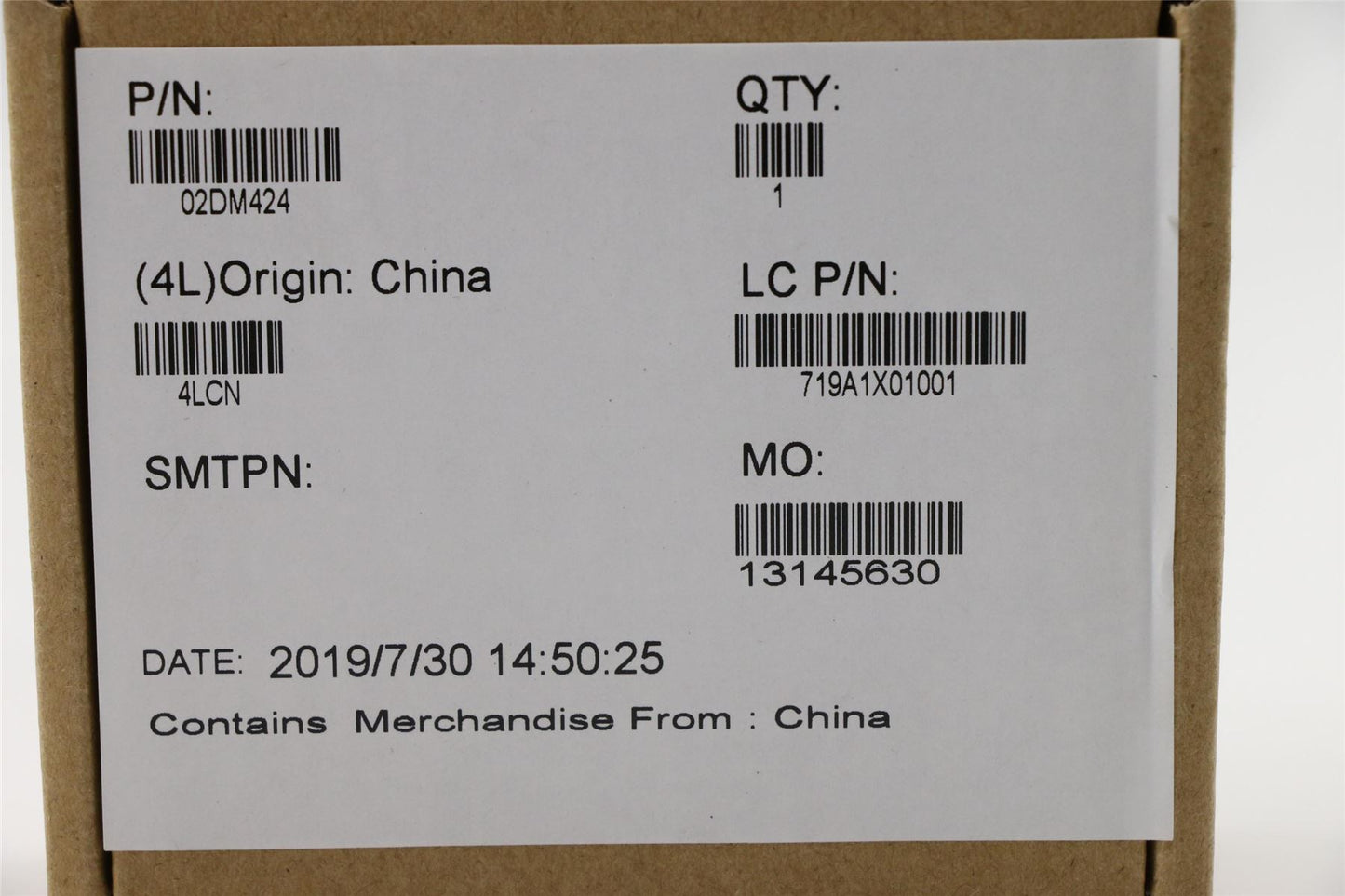Lenovo FRU Camera Cable AMD LCD RGB Cable 02DM424