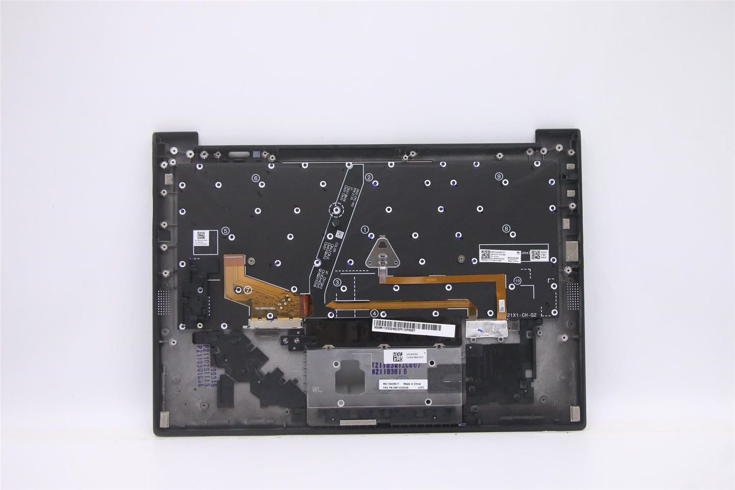 Lenovo ThinkPad X1 9th Gen Keyboard Palmrest Top Cover Korean Backlit 5M11C53248