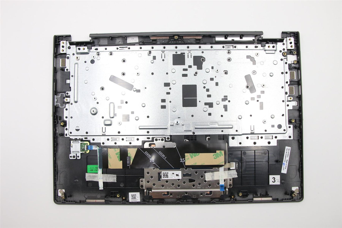 Lenovo Yoga 530-14ARR Keyboard Palmrest Top Cover German Grey 5CB0R47242