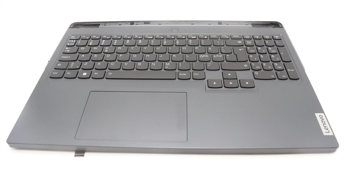 Lenovo Legion 5 16IRX8 Palmrest Cover Touchpad Keyboard Nordic Grey 5CB1L30875