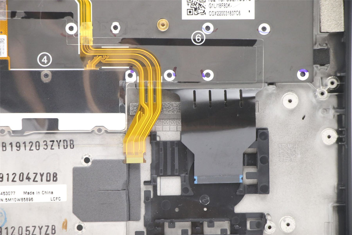 Lenovo MECH_ASM GRP KBD BZL,LA SPA,WL,DB,CHY 5M10W85896