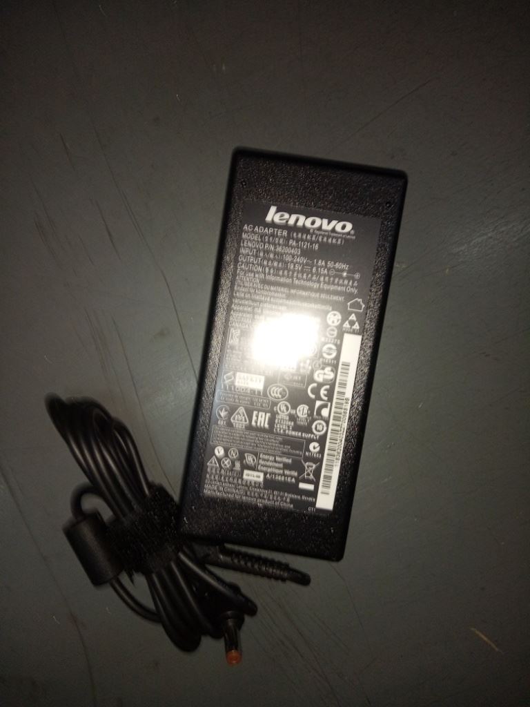 Lenovo IdeaPad Y480 Y580 Y500 AC Charger Adapter Power Black 120W ROUND 36200403