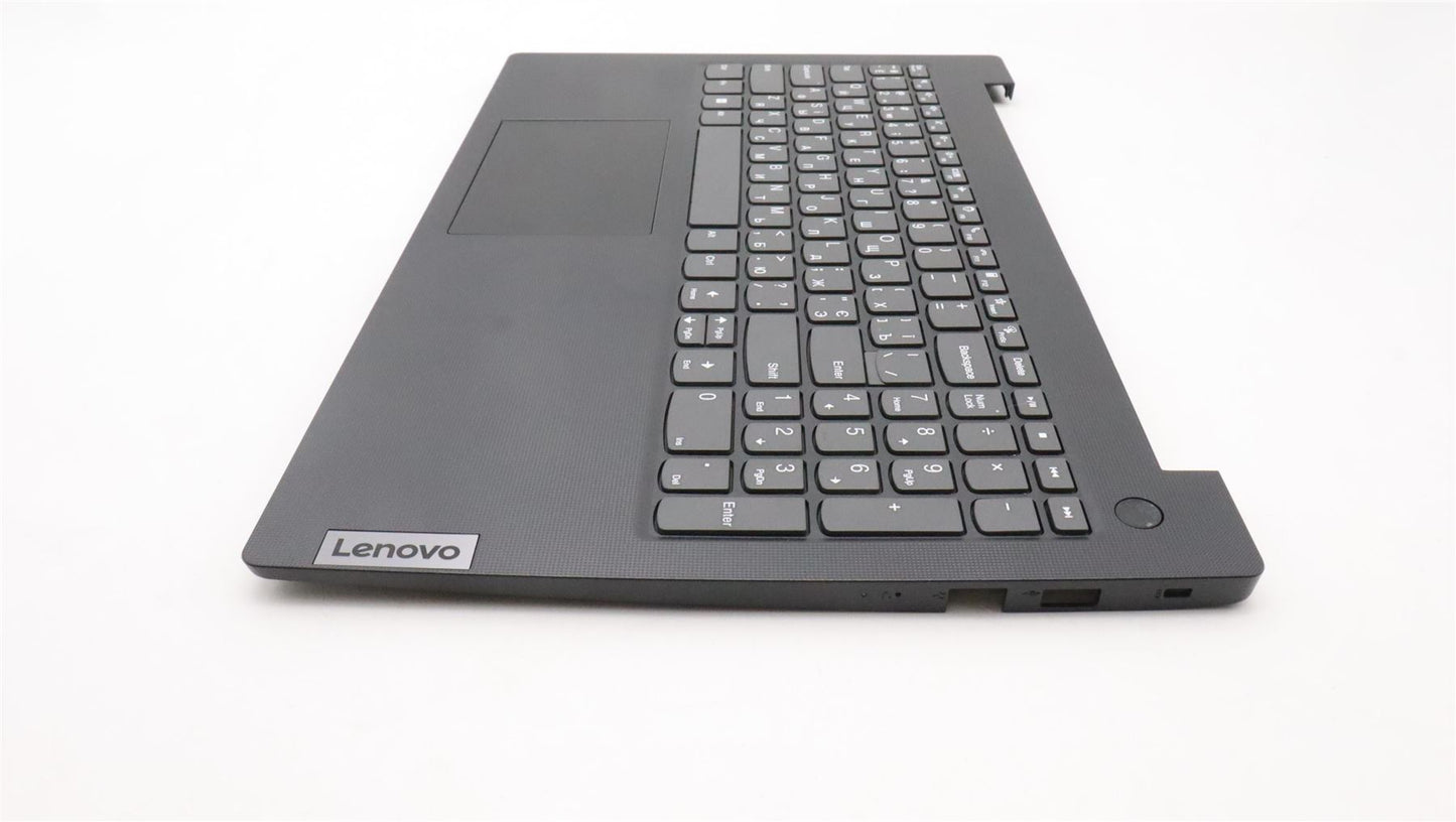 Lenovo V15 G2 IJL Palmrest Cover Touchpad Keyboard Ukrainian Black 5CB1F36614