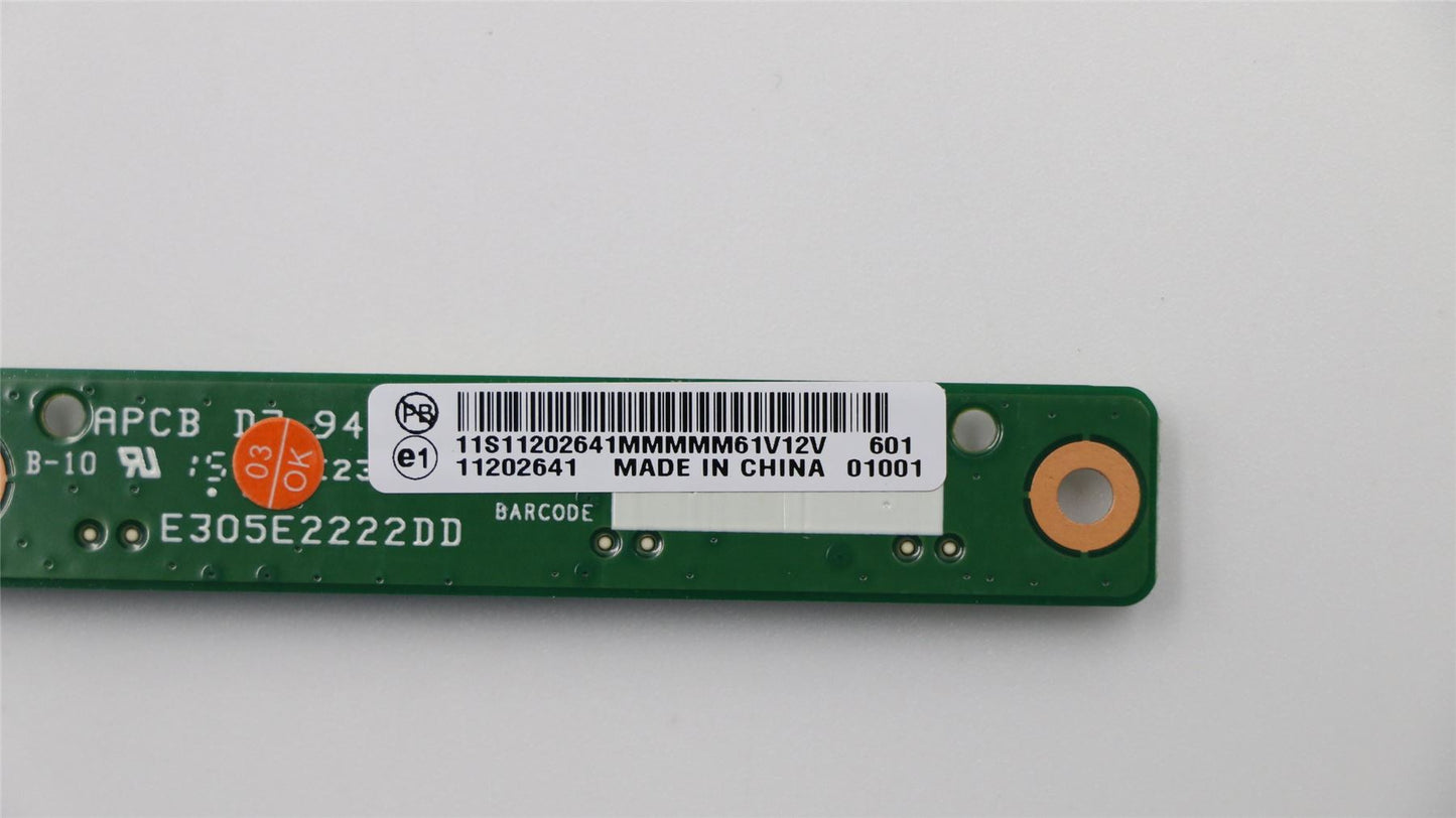 Lenovo Yoga 2 27 Table PC 900-27IBU Power Button Board 11202641