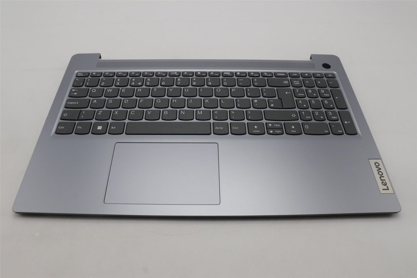 Lenovo IdeaPad 3 15AMN8 Palmrest Cover Touchpad Keyboard UK Grey 5CB1L28215