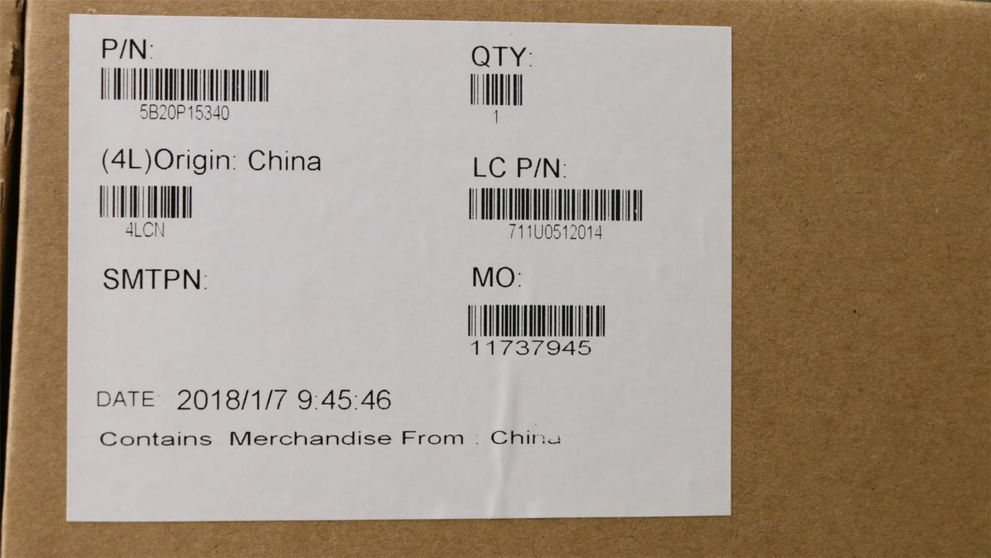 Lenovo MBL80XW321A99420R17MM1 2GNFPWIN 5B20P15340