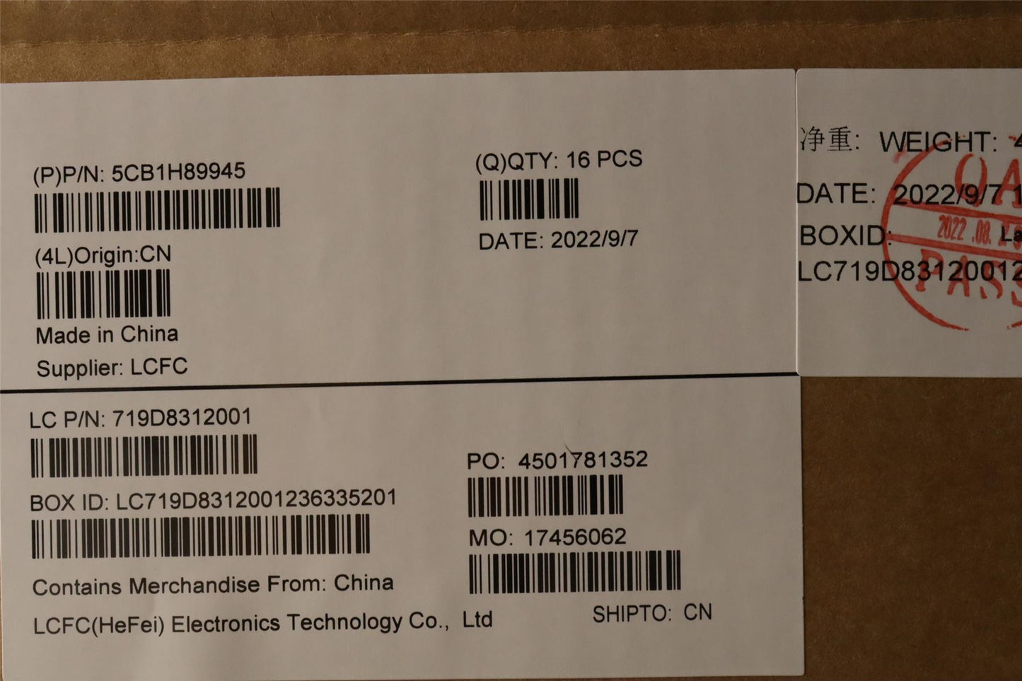 Lenovo Lower Case L 82R3 AB 5CB1H89945