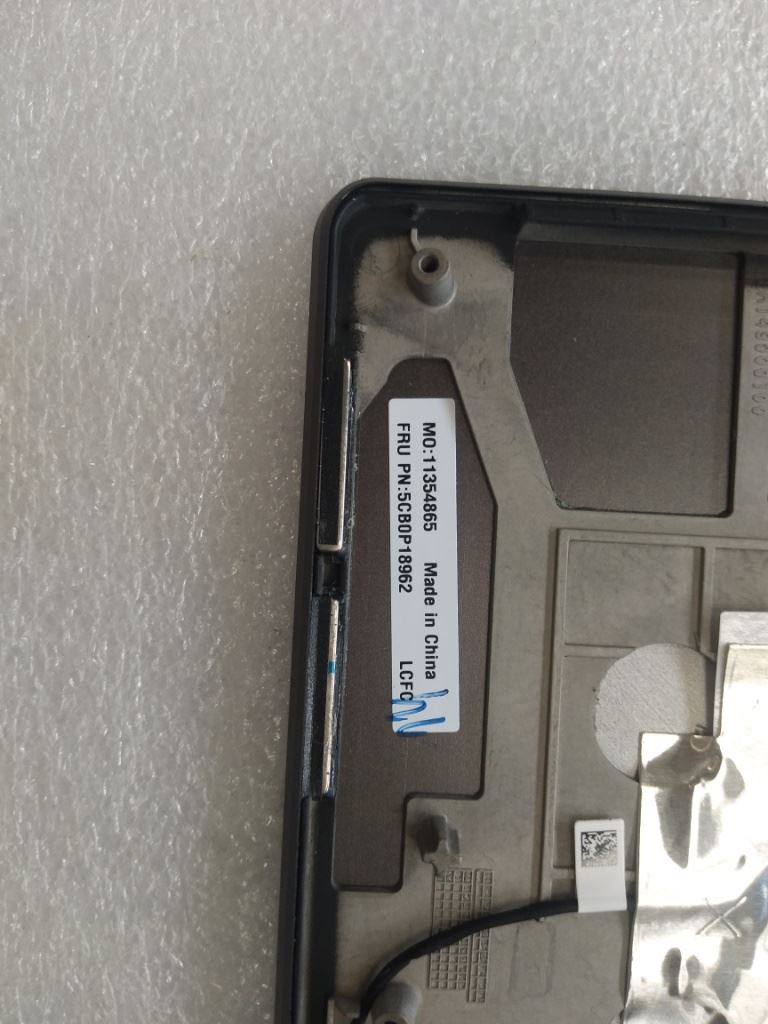 Lenovo IdeaPad 720S-13IKB Palmrest Cover Touchpad Keyboard Italian 5CB0P18962