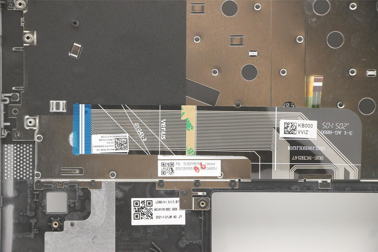 Lenovo Upper Case ASM_TI W 81X1 PG 5CB0Y85369