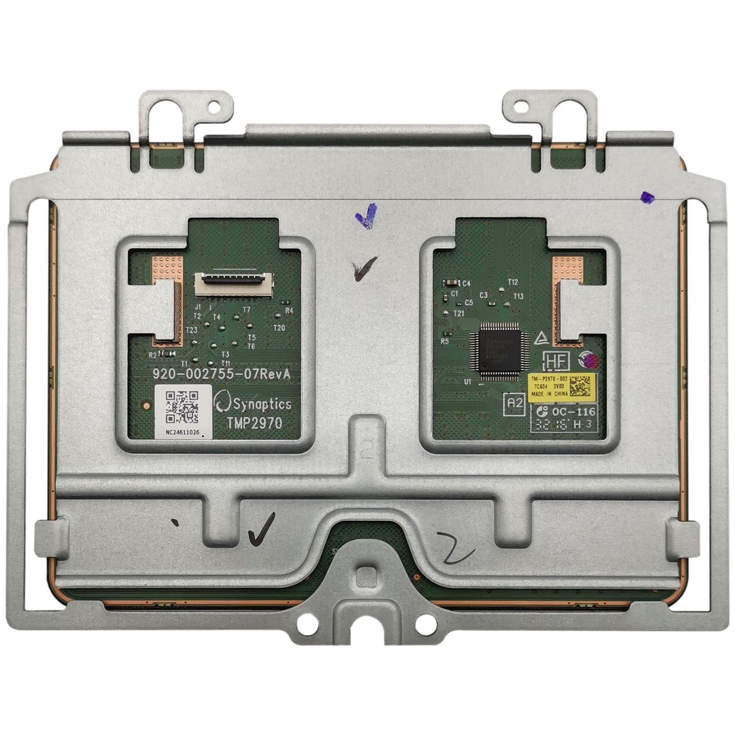 Acer Aspire E5-551 E5-551G E5-572G Trackpad Touchpad Board Black 56.MLDN2.001