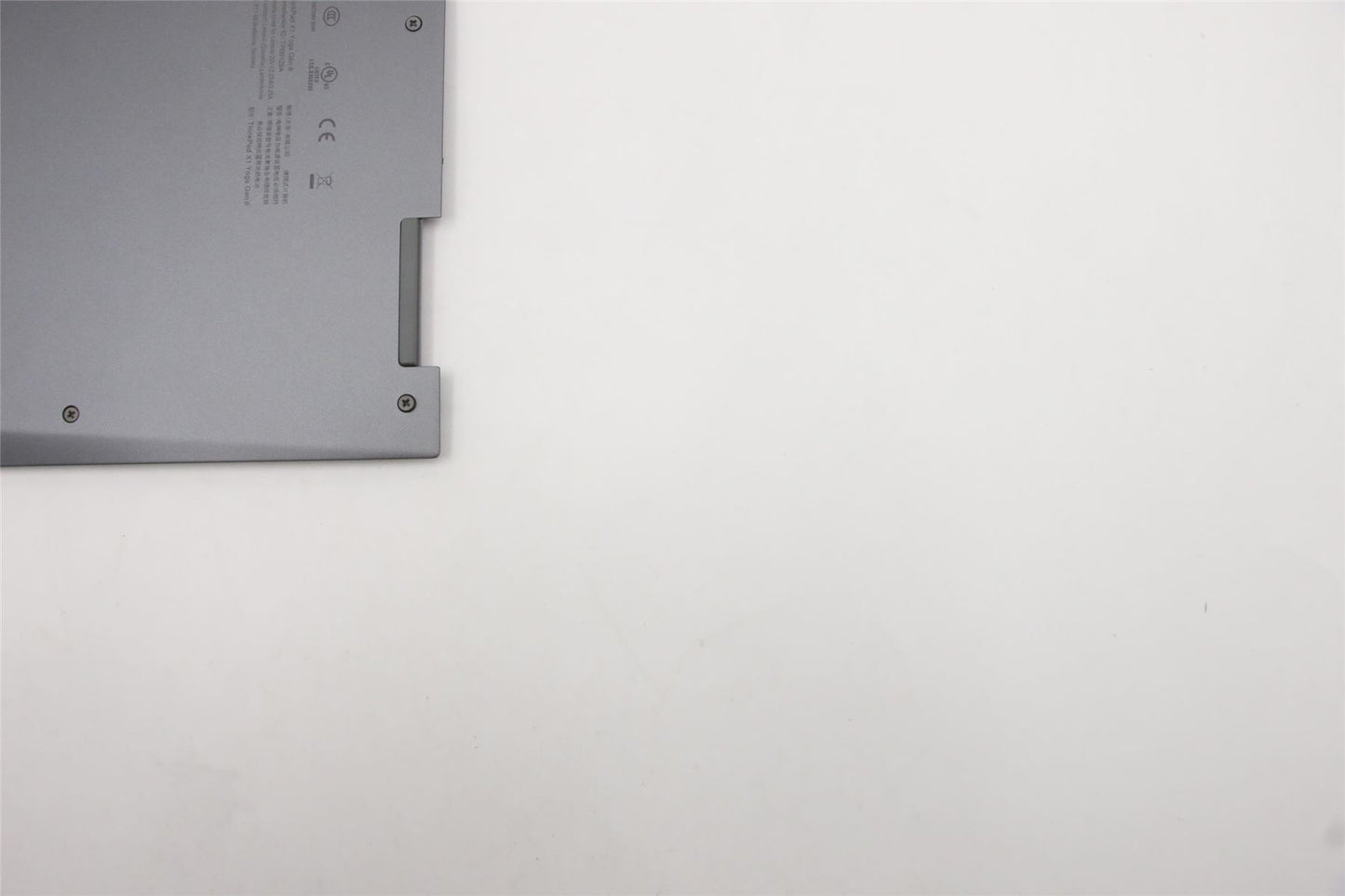 Lenovo Yoga X1 6th Gen Bottom Base Lower Chassis Cover Grey 5M10V75646