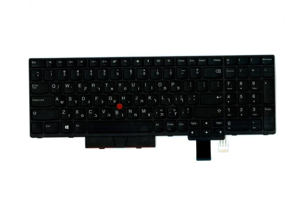 Lenovo ThinkPad T580 P52s Keyboard Icelandic Black 01HX193