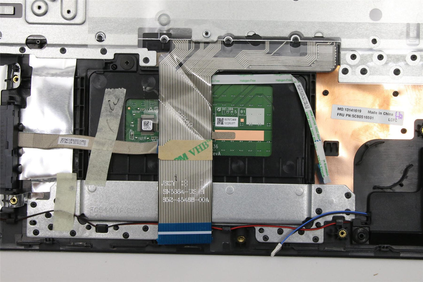 Lenovo IdeaPad L340-15IWL L340-15IWL Touch Keyboard Palmrest US Black 5CB0S16591