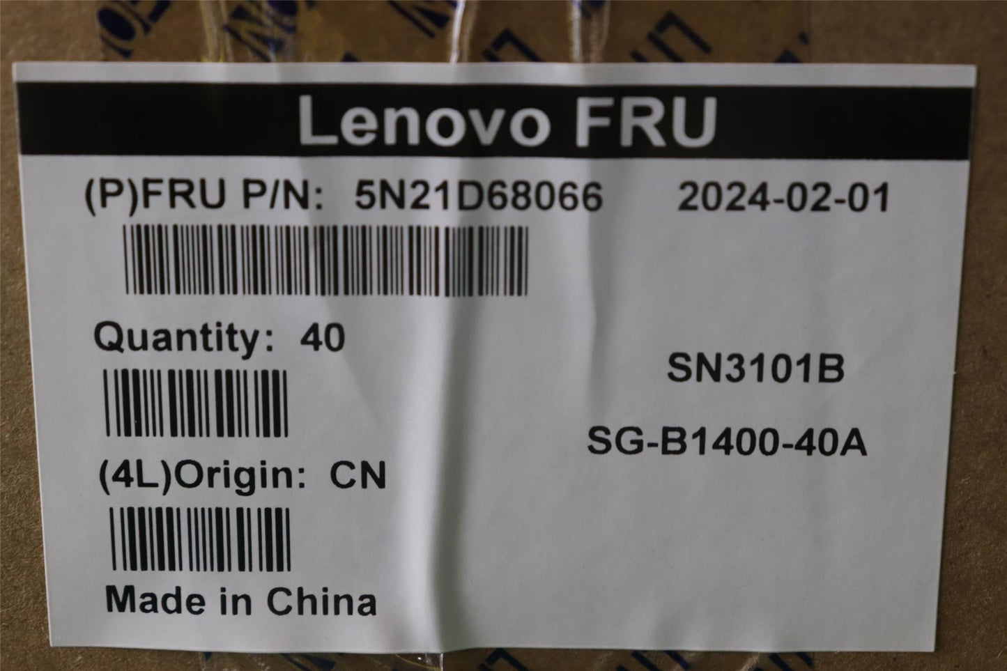 Lenovo NB_KYB CS22 FL TOP,BK-BL,LTN,BRL 5N21D68066