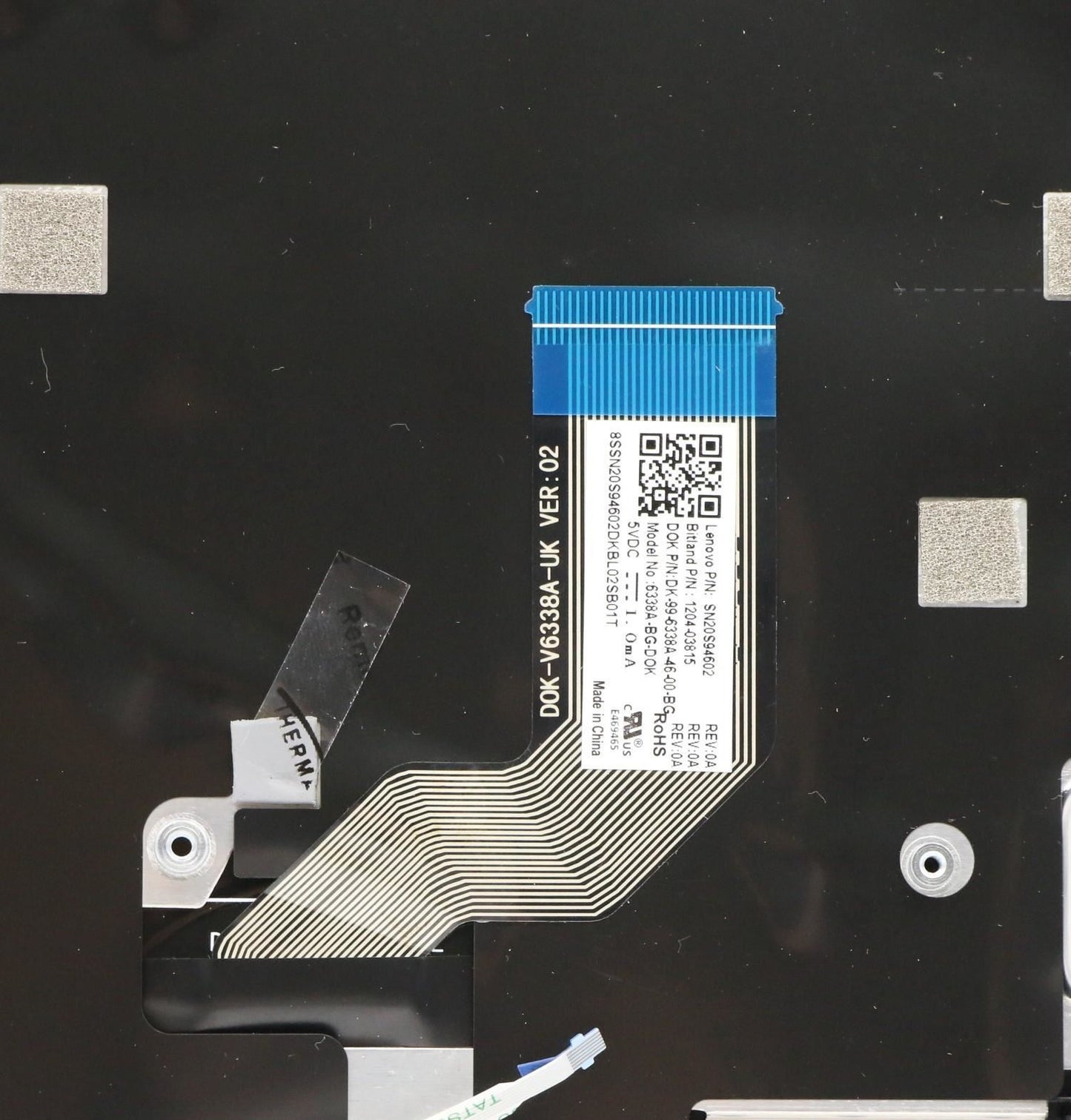 Lenovo Upper Case ASM BU B 81M9 N SPT 5M 5CB0T45088
