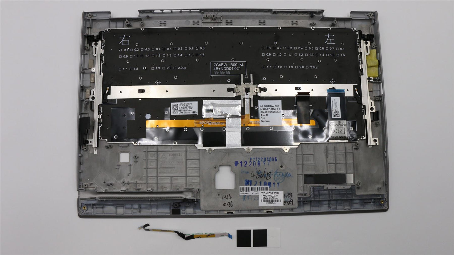 Lenovo MECH_ASM Ccover,SLV,KBD CH,CBL,DFNFUYU 01LX970