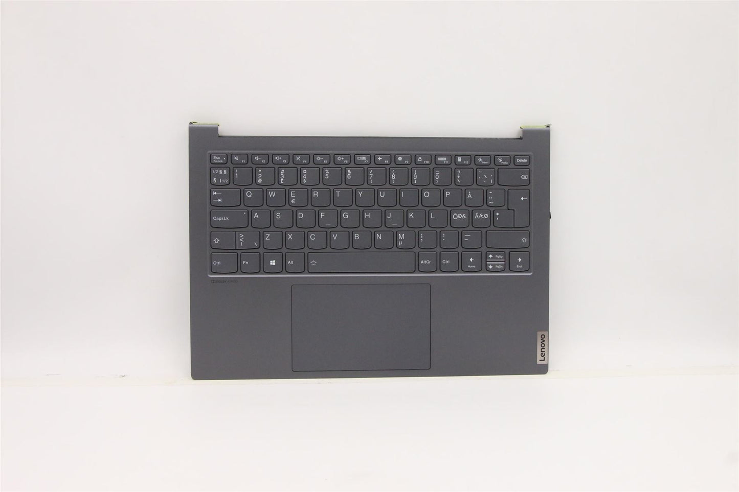 Lenovo Yoga 7 14IHU5 O Palmrest Cover Touchpad Keyboard Nordic Grey 5CB1C90576