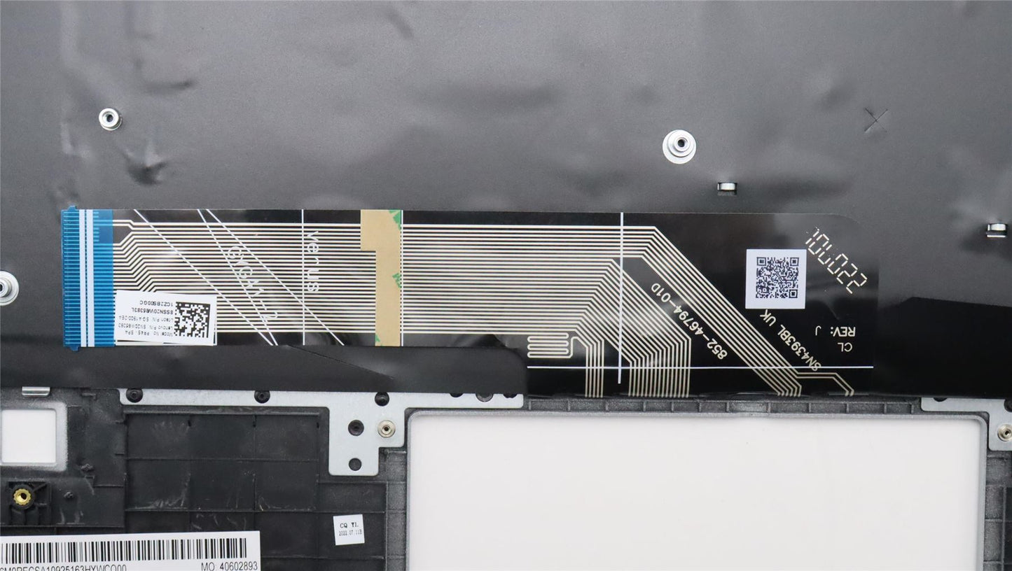 Lenovo Upper Case ASM_SPA W 82R9 CG 5CB1H71568
