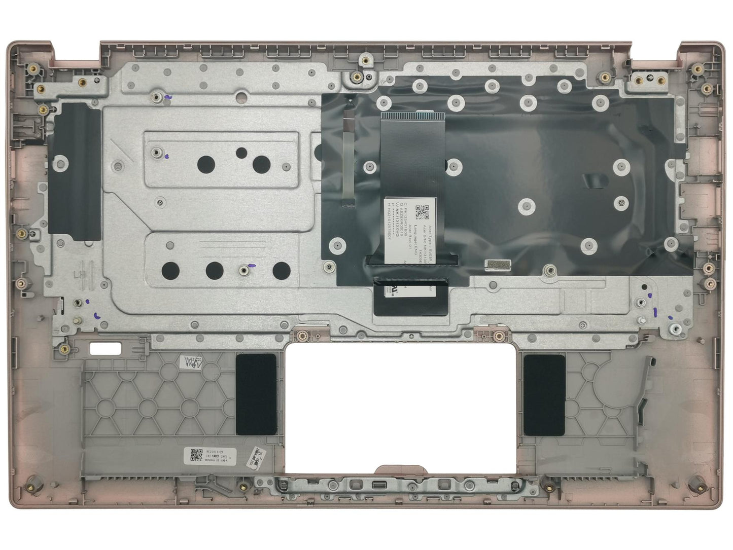 Acer Swift SF114-34 Housse repose-mains pour clavier US International Rose 6B.A9UN8.001