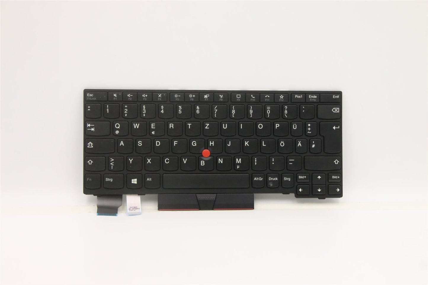 Lenovo ThinkPad L13 2 X13 Keyboard German Black 5N20V43156