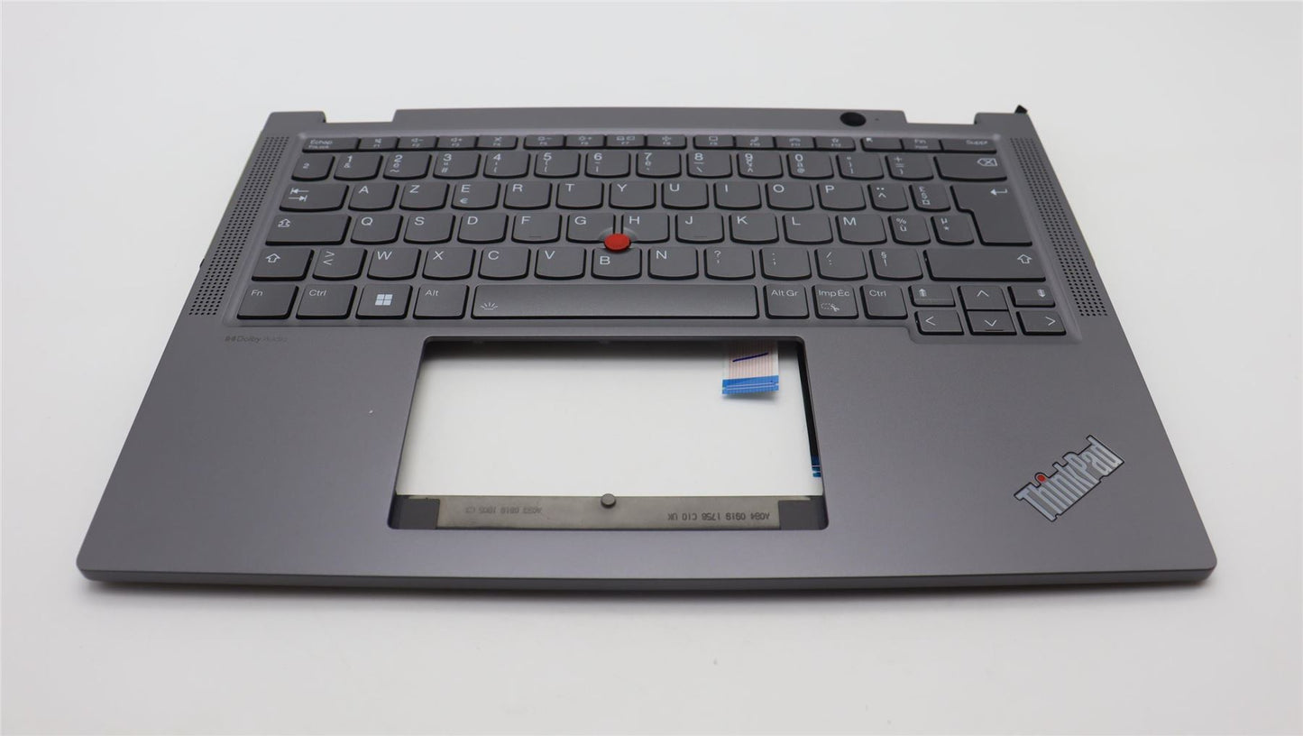 Lenovo ThinkPad X13 Gen 4 Keyboard Palmrest Top Cover French Grey 5M11L64326