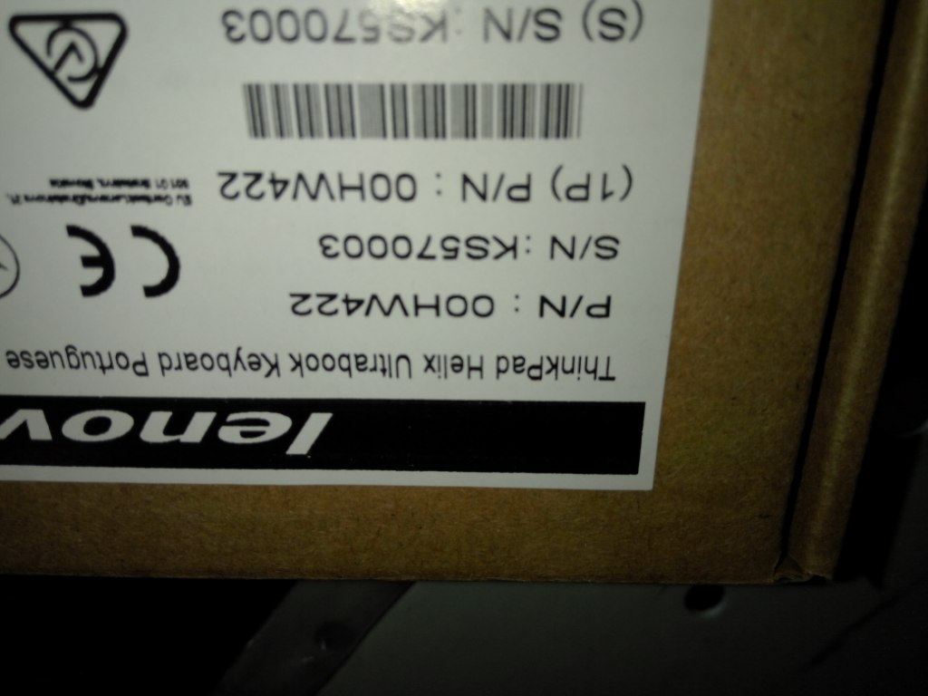 Lenovo DK,UB-KBD,PT,SRX Danish Portuguese Keyboard 00HW422