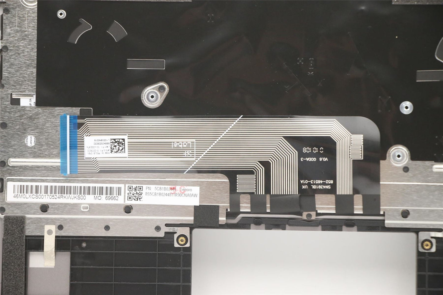 Lenovo Upper Case ASM_FRA/ENG W 20V9 MG 5CB1B02448
