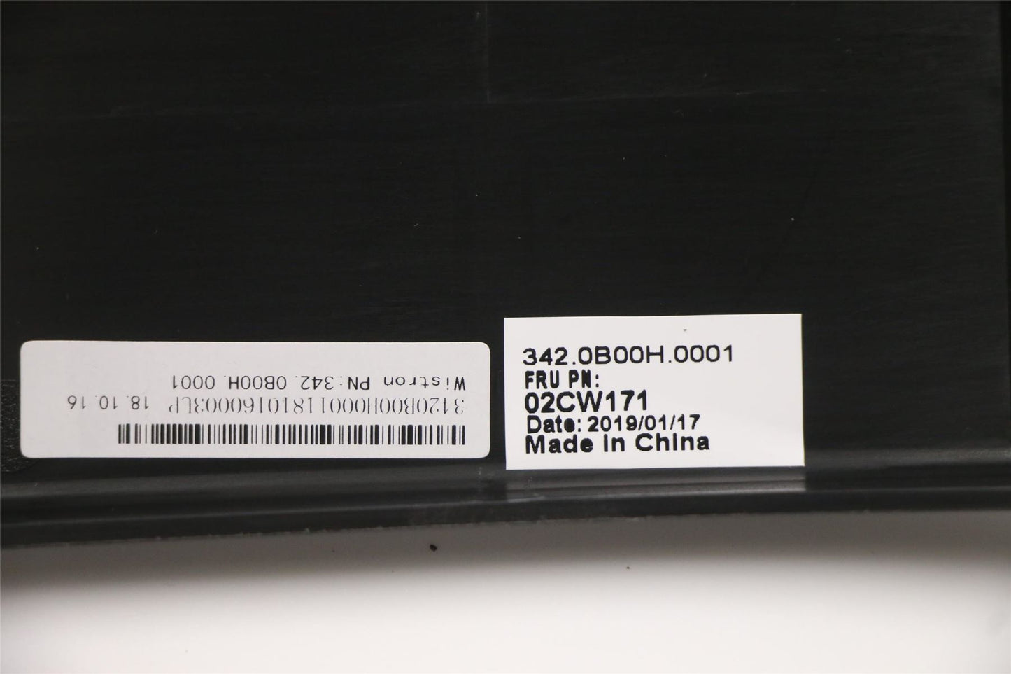 Lenovo MECHANICAL 1050 VGA Cover,C530,WST 02CW171